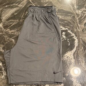 Nike Men's Charcoal Athletic Shorts